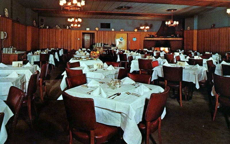 Marios Restaurant - Postcard